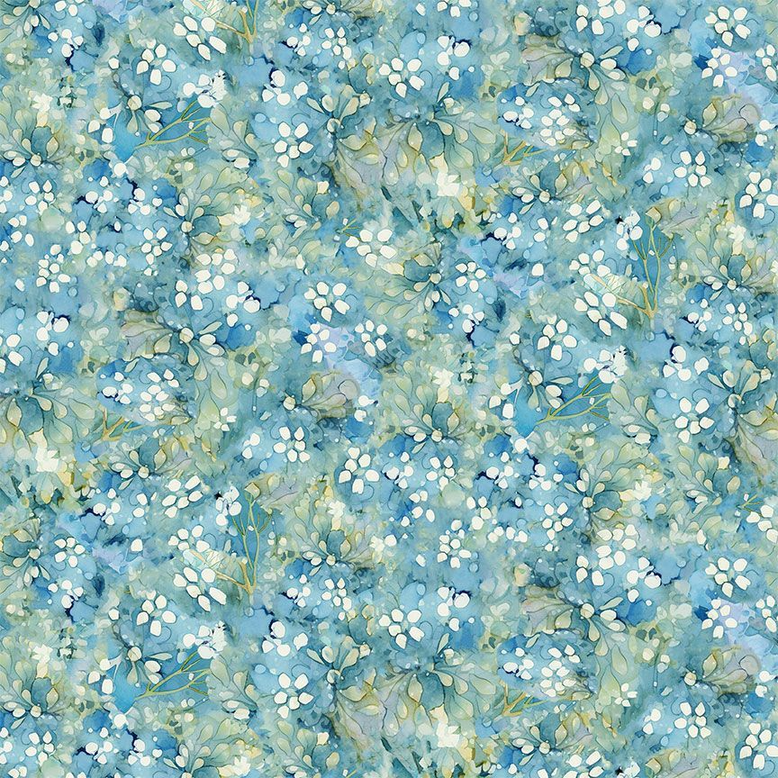 DIAMOND SQUARE Panel Wallhanging Quilt Kit feat. Forest Whisper