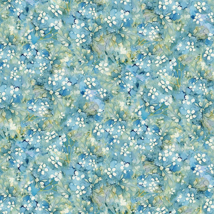DIAMOND SQUARE Panel Wallhanging Quilt Kit feat. Forest Whisper