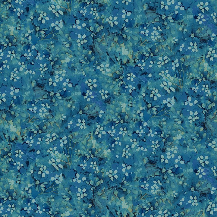 DIAMOND SQUARE Panel Wallhanging Quilt Kit feat. Forest Whisper