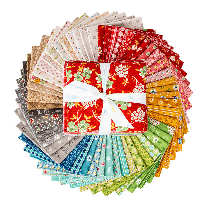 HOME TOWN HOLIDAY Fat Quarter Bundle Precuts by Lori Holt