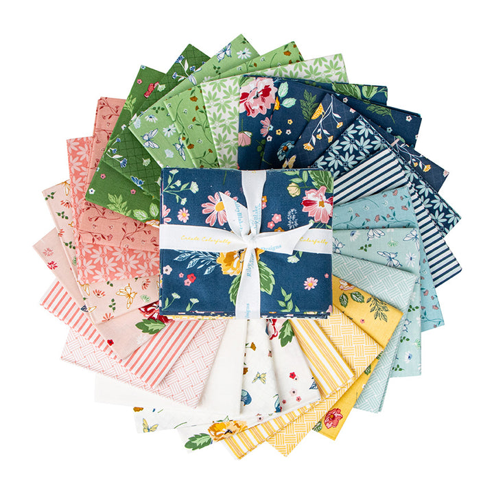 MELODY Fat Quarter Bundle Precuts by Flamingo Toes