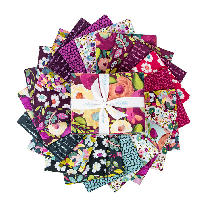 FRAGRANT FIELDS Fat Quarter Bundle Precuts