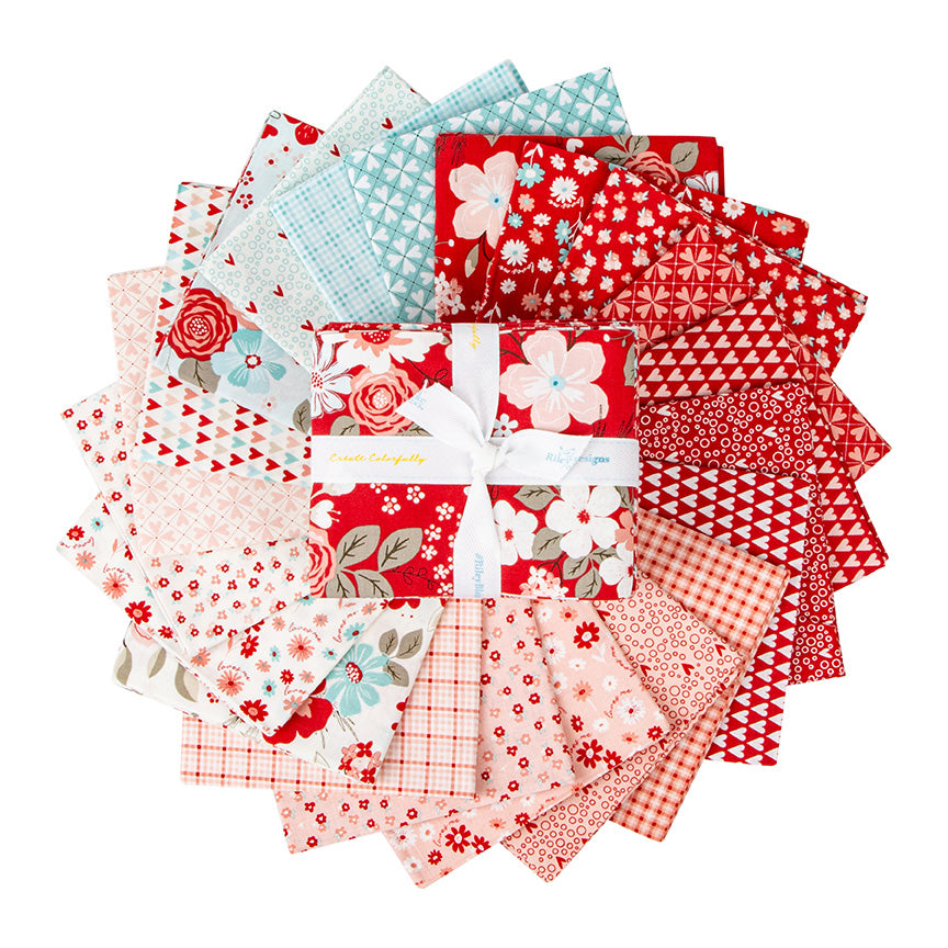 YOU & ME Fat Quarter Bundle Precuts by Sandy Gervais