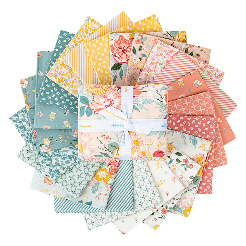 NEW BEGINNINGS Fat Quarter Bundle Precuts by Sandy Gervais