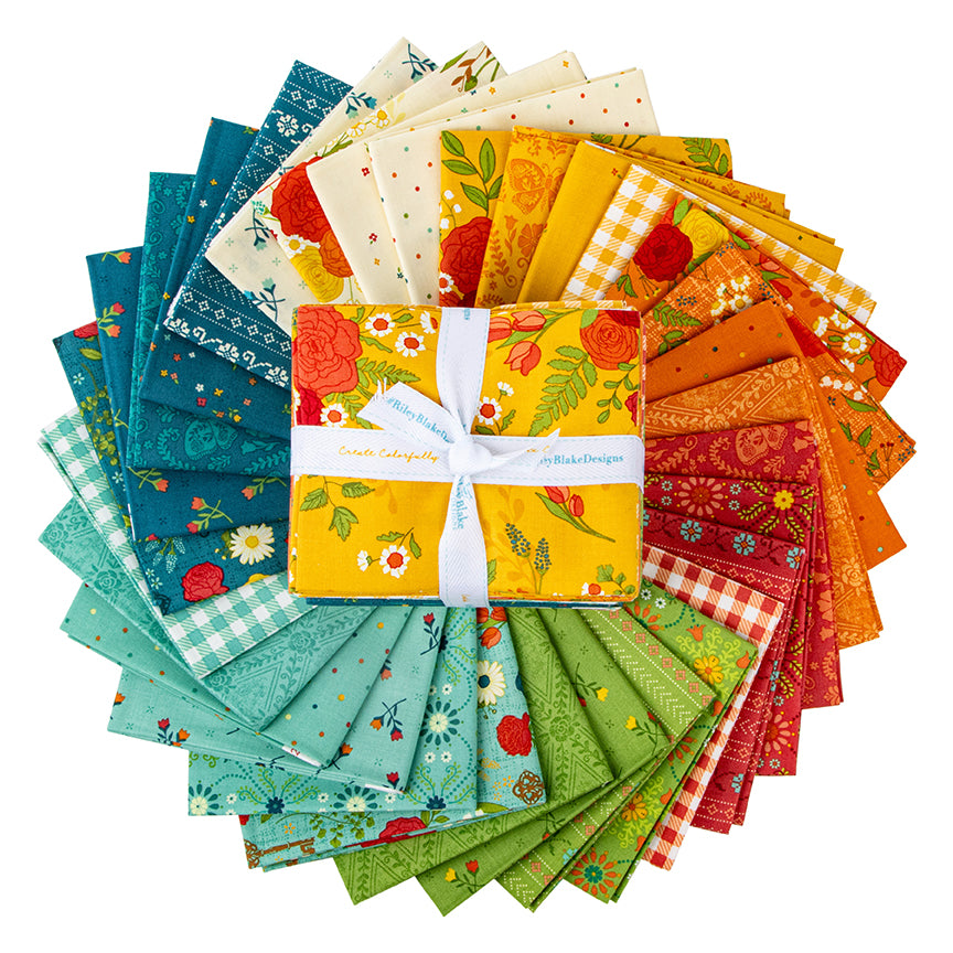 FIRST BLOOMS Fat Quarter Bundle Precuts by Heather Peterson