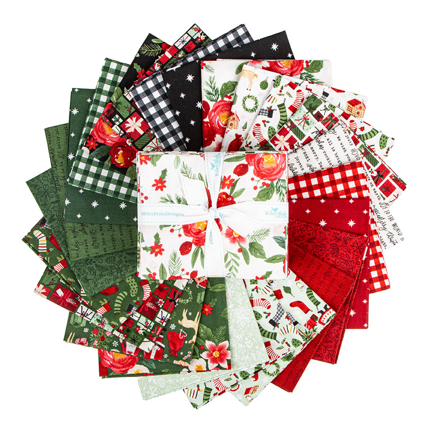 CHARMING CHRISTMAS 10-Inch Stacker Precuts