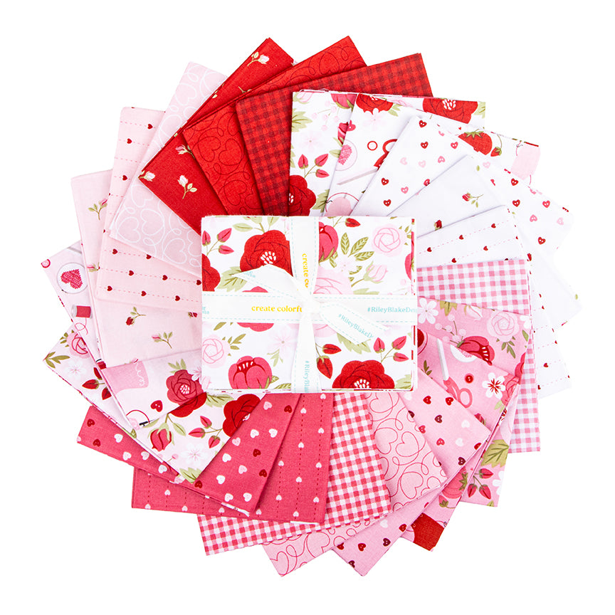 SEW IN LOVE Fat Quarter Bundle Precuts by Dani Mogstad of Riley Blake Designs