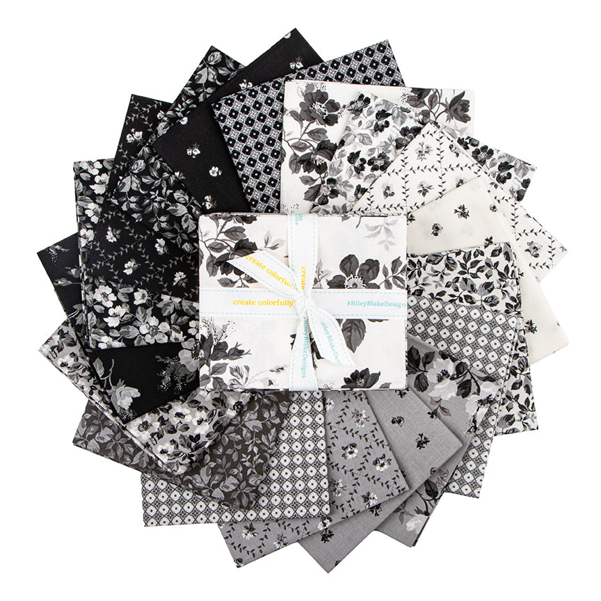INK & IVORY Fat Quarter Bundle Precuts