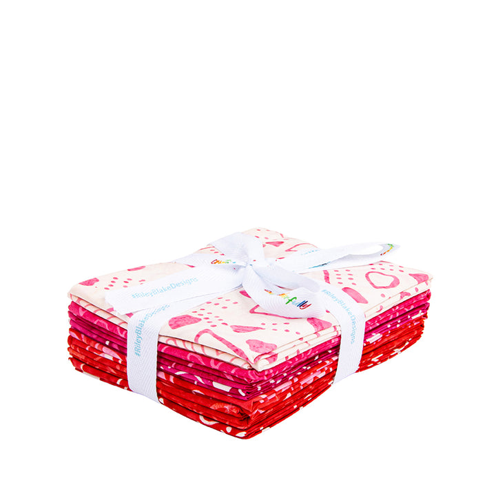 Expressions Batiks LOVE PUNCH Fat Quarter Bundle Precuts