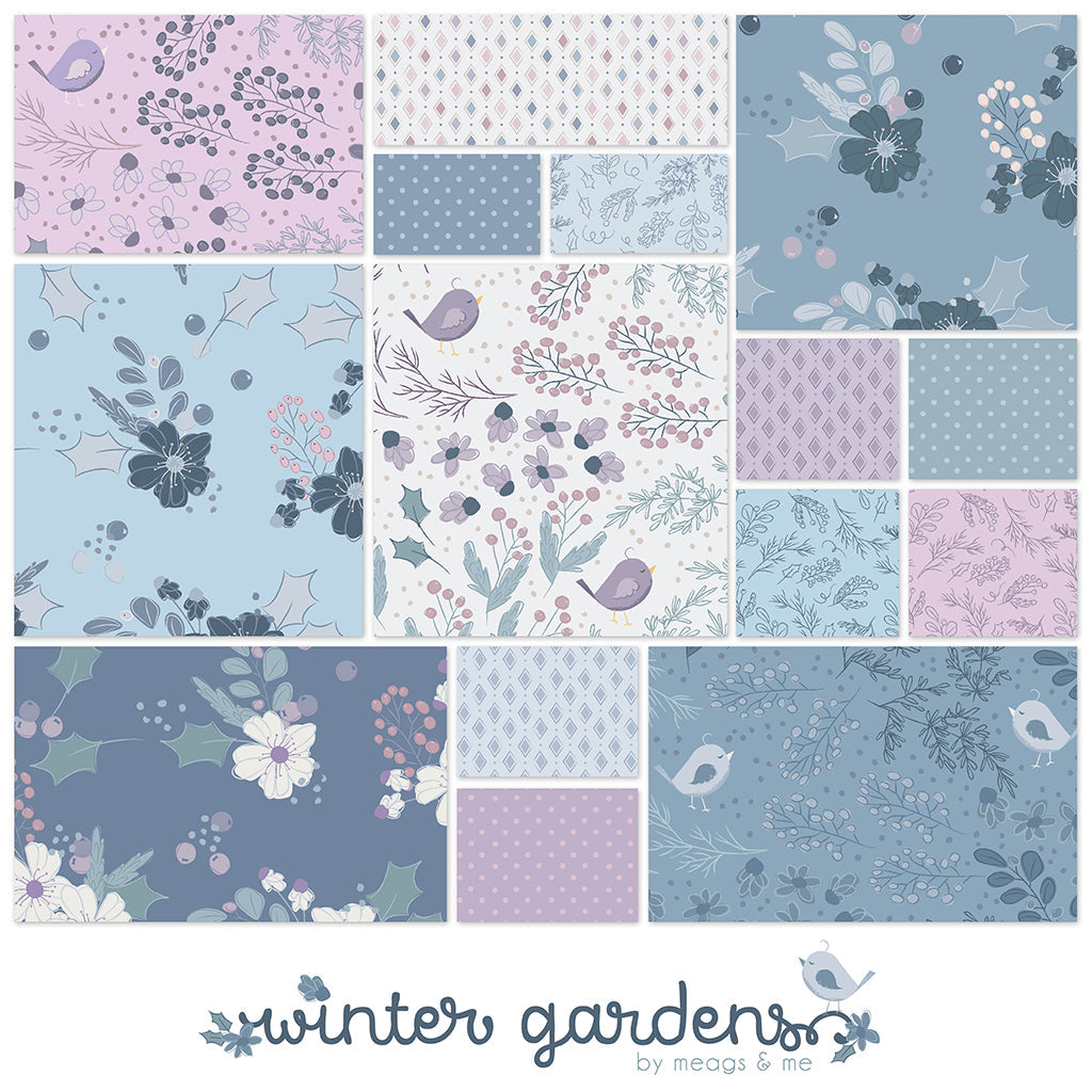 WINTER GARDEN Half-Yard Bundle Precuts by Meags & Me