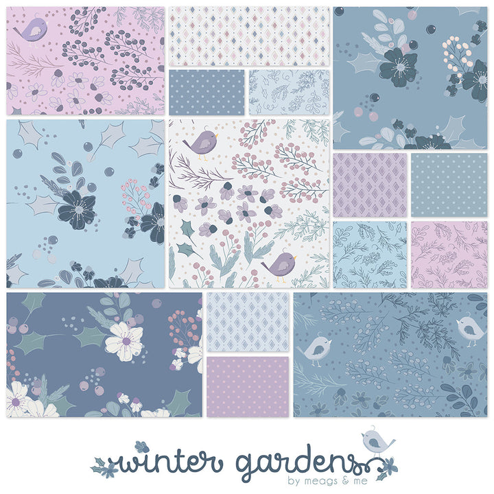 WINTER GARDEN 5-Inch Stacker Precuts by Meags & Me