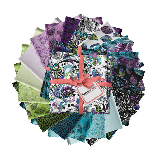 GO WITH The FLOW Fat Quarter Bundle Precuts