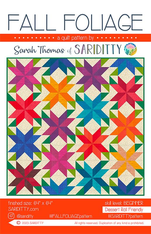 FALL FOLIAGE Quilt Pattern by SARIDITTY