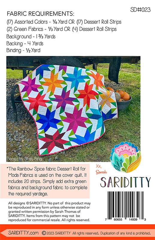 FALL FOLIAGE Quilt Pattern by SARIDITTY