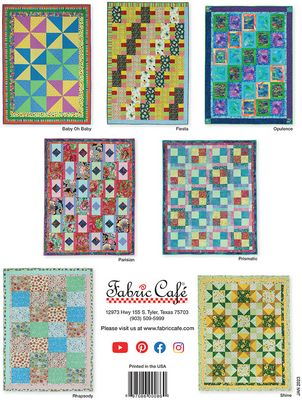 Fat Quarter Quilt Treats Pattern Book #032340