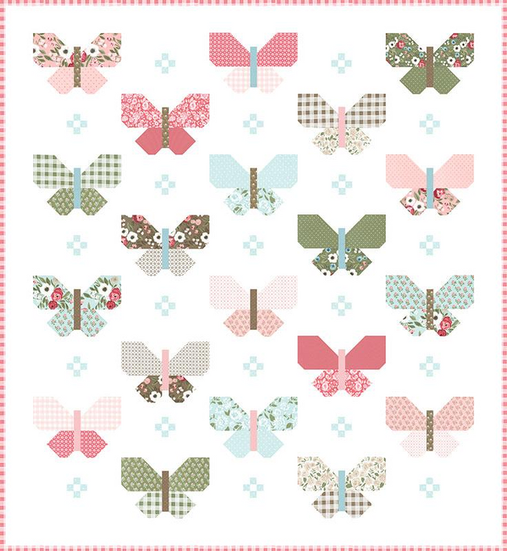 FLUTTER Quilt Pattern by Lella Boutique