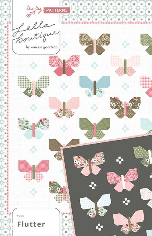 FLUTTER Quilt Pattern by Lella Boutique