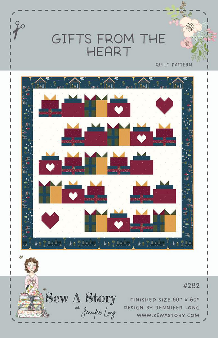 JINGLE BELLS - GIFTS FROM THE HEART Quilt Kit