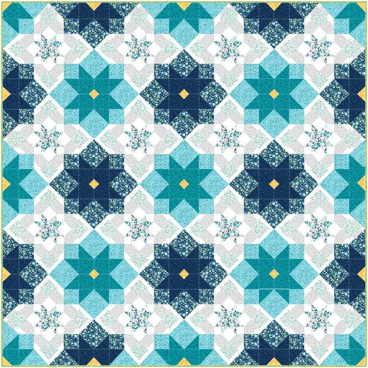 GINGHAM GIRLS Quilt Kit by Shelley Cavanna of Cora's Quilts