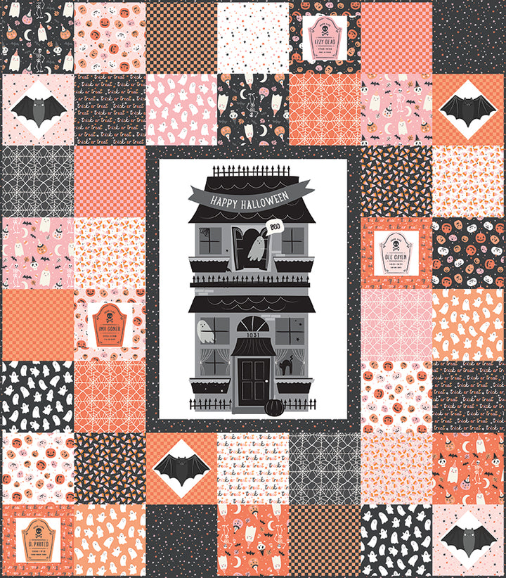 HAPPY HALLOWEEN Quilt Kit featurning the Hey Pumpkin Collection by My Mind's Eye