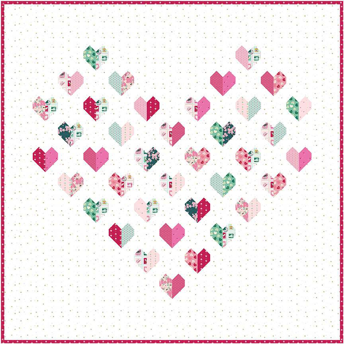 Heart of Hearts Quilt Pattern by Melissa Mortenson