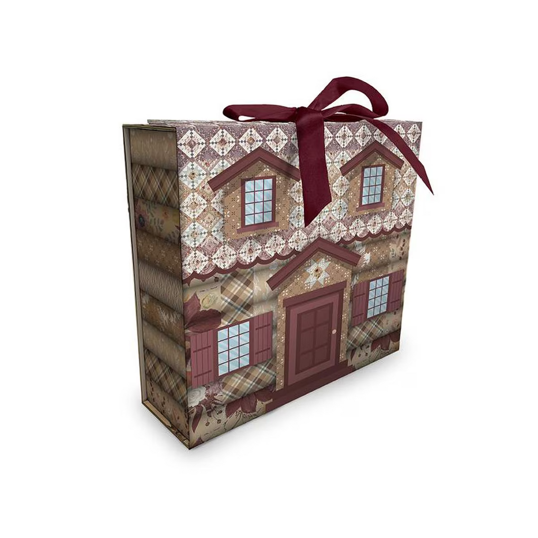 LAURA'S LOG CABIN Quilt Kit by Modern Prairie