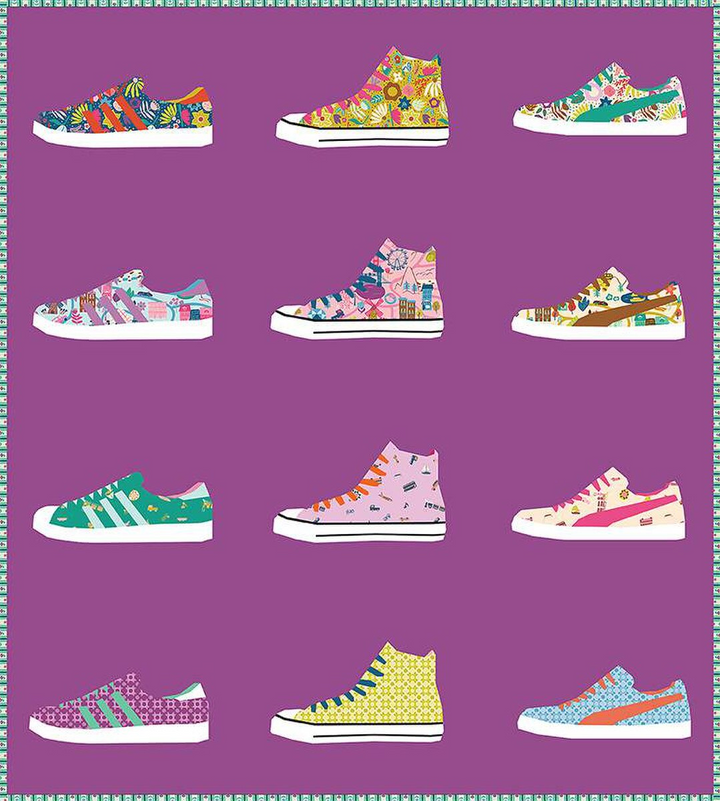 KICKS Quilt Pattern by Latifah Saafir