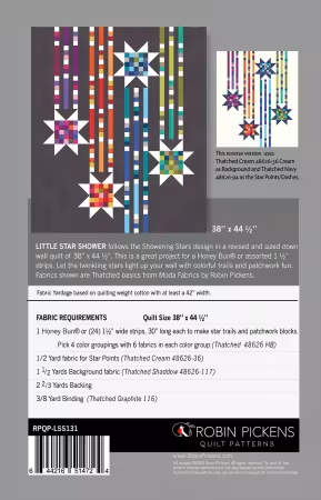 LITTLE STAR SHOWER Quilt Pattern