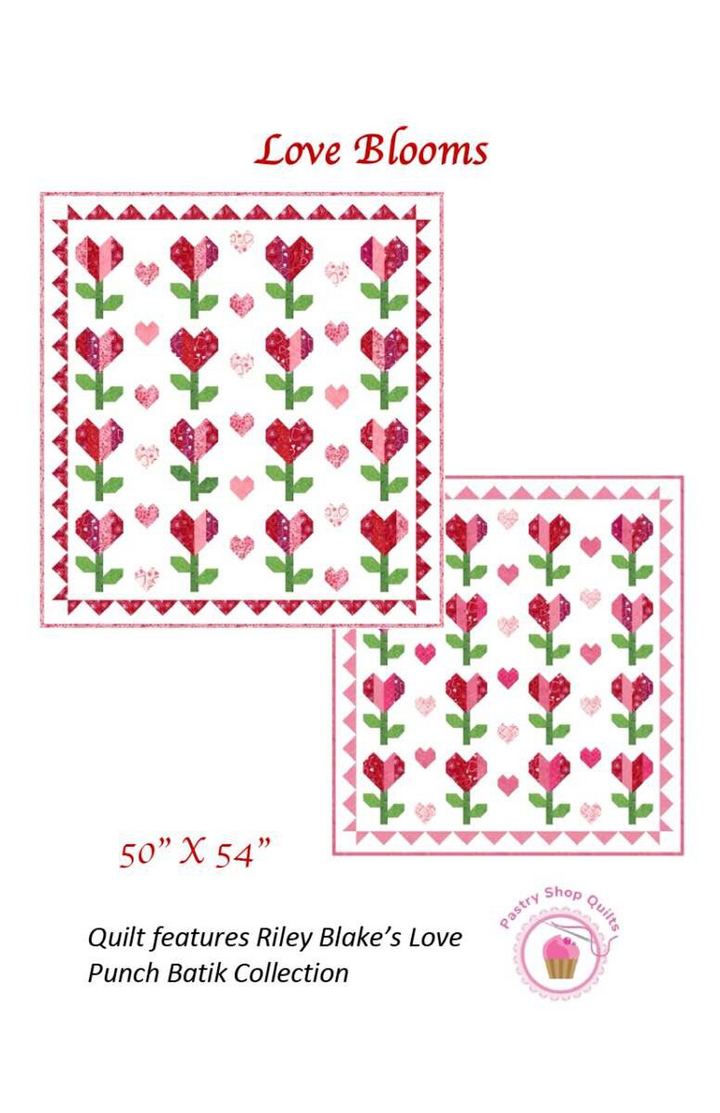 LOVE BLOOMS Quilt Pattern