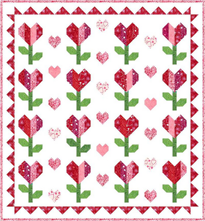 LOVE BLOOMS Quilt Pattern