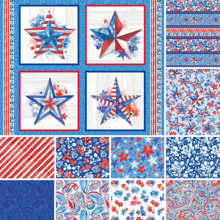LUCKY STARS Quilt Kit - WALL HANGING
