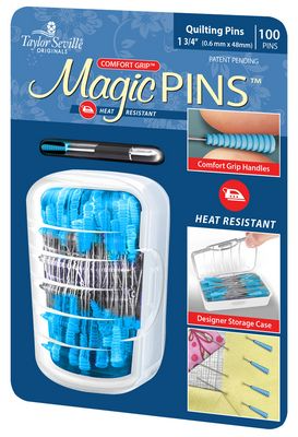 Magic Pins Regular Quilting 1,75 en 100 épingles