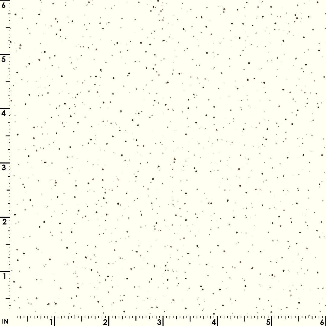 Together is Better: SPECKLES Cream fabric by Hannah Dale (1/2 yd.)