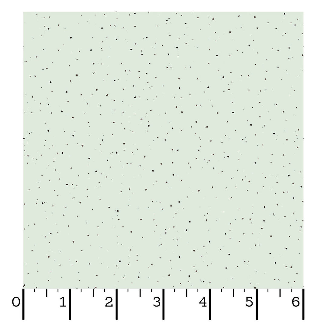 Together is Better: SPECKLES Pale Green fabric by Hannah Dale (1/2 yd.)