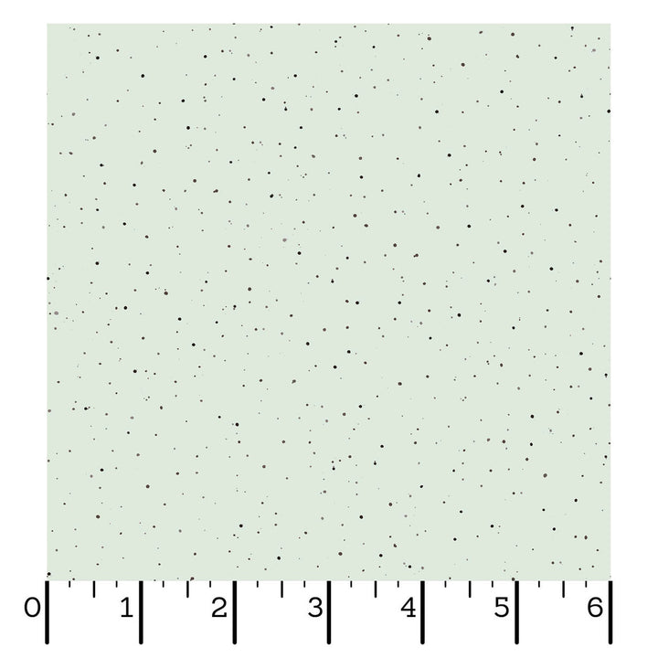 Together is Better: SPECKLES Pale Green fabric by Hannah Dale (1/2 yd.)