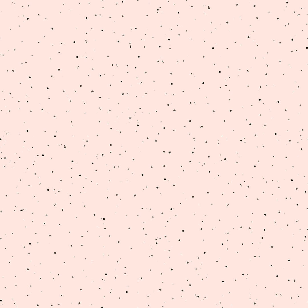 Together is Better: SPECKLES Pale Pink fabric by Hannah Dale (1/2 yd.)