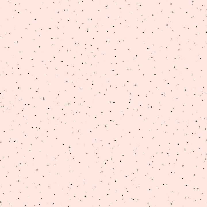 Together is Better: SPECKLES Pale Pink fabric by Hannah Dale (1/2 yd.)