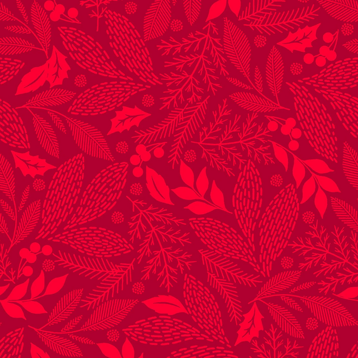 HOLIDAY STITCHES Fat Quarer Bundle by Maywood Studios