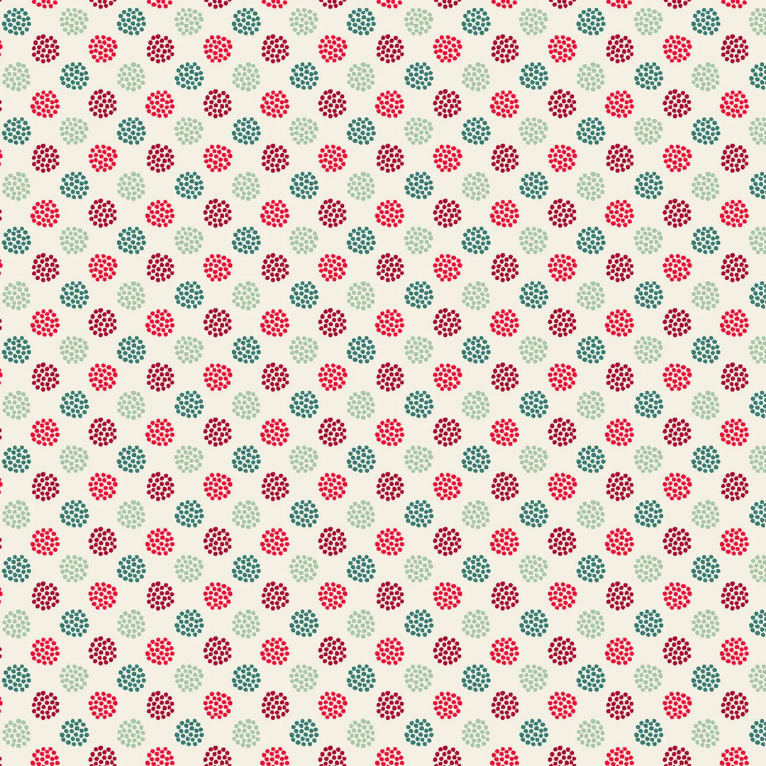 HOLIDAY STITCHES Fat Quarer Bundle by Maywood Studios