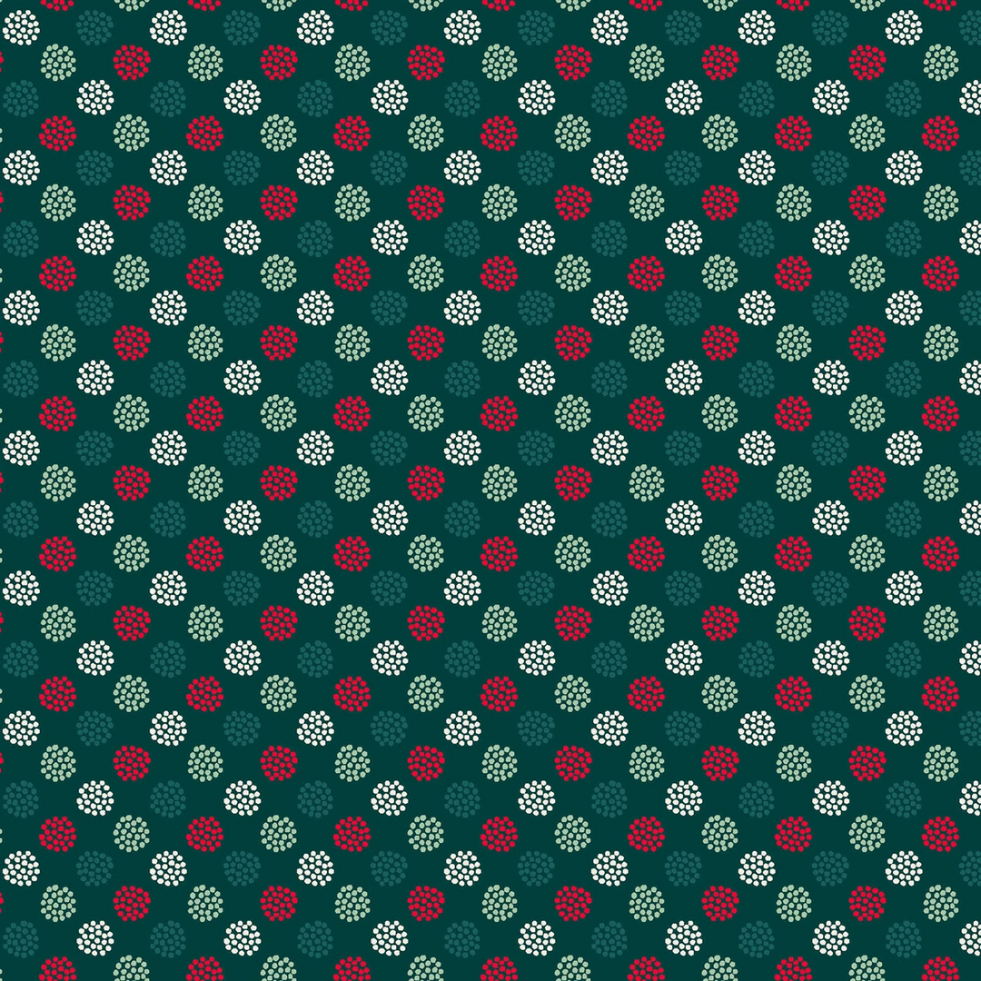 HOLIDAY STITCHES Fat Quarer Bundle by Maywood Studios