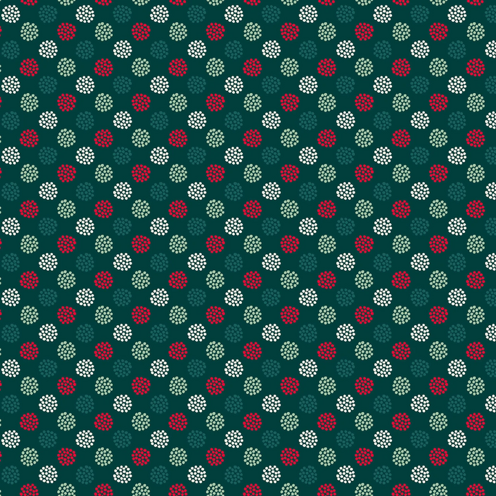 HOLIDAY STITCHES Fat Quarer Bundle by Maywood Studios