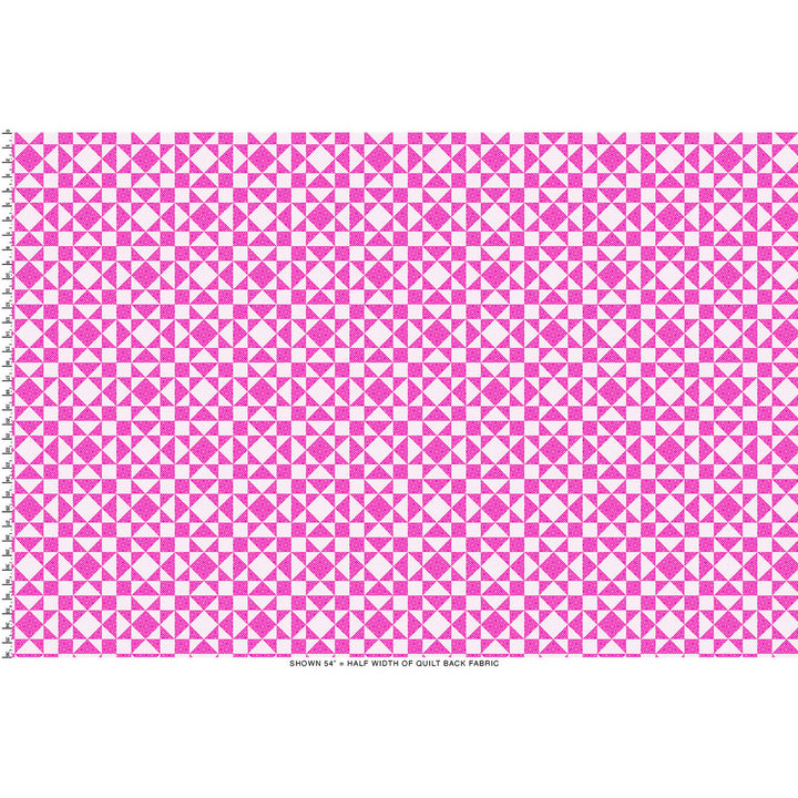 Colorblocks Party: TWINKLE MAGENTA PINK 108-Inch Backing Fabric (1 yd)