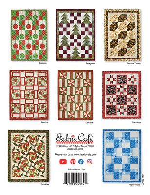 Make it Christmas with 3-Yard Quilts Pattern Book