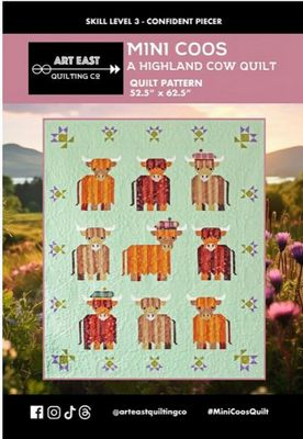 MINI COOS A Highland Cow Quilt Pattern