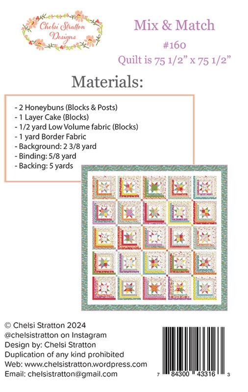 MIX & MATCH Quilt Pattern