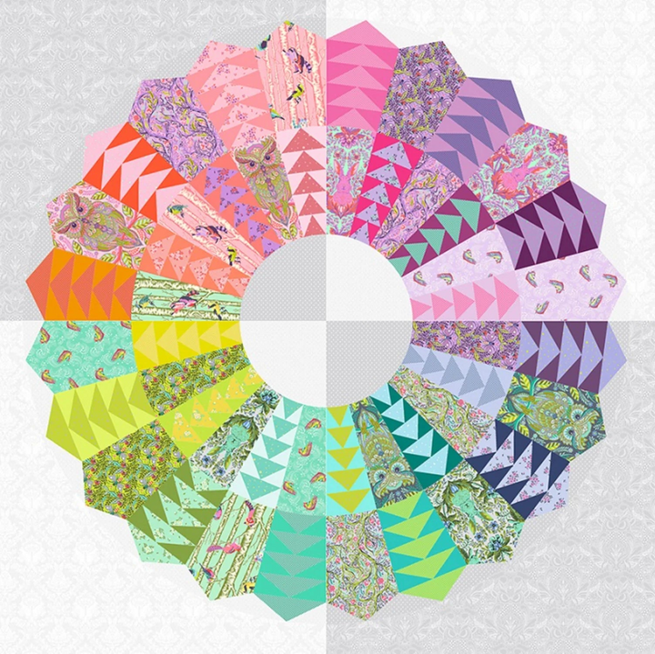 MOONLIT MENAGERIE Quilt Kit by Tula Pink