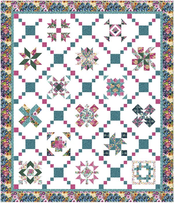 BLOCKS-OF-THE-WEEK Sampler Class - Sept. 2026 - 5 Sessons