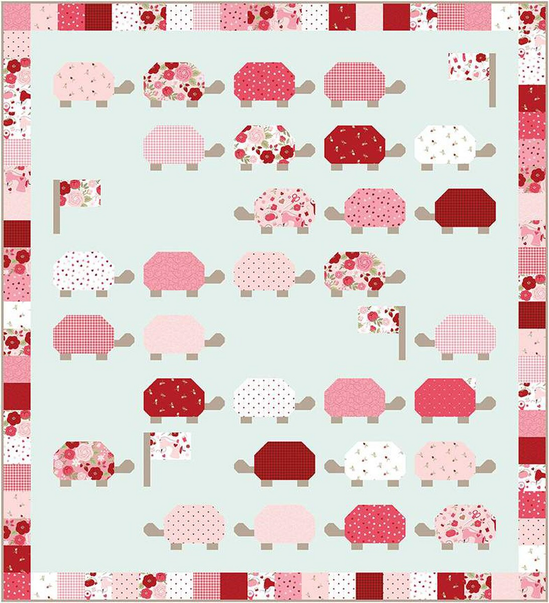 NEVER A RACE Quilt Pattern by Wendy Sheppard