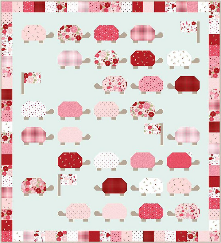 NEVER A RACE Quilt Pattern by Wendy Sheppard