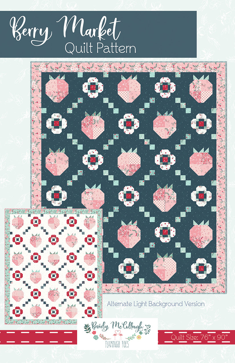 BERRY MARKET Boxed Quilt Kit by Beverly McCullough